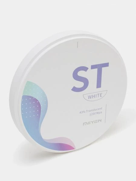 Stomatologicheskiy material MIYEN Zirconia Blocks 98*16 mm ST White