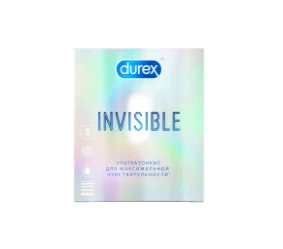 Prezervativlar Durex Invisible №3 (ultra yupqa)