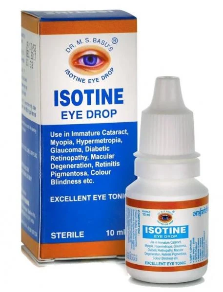 Аюрведические капли для глаз Айcотин Плюс (Isotine Plus)