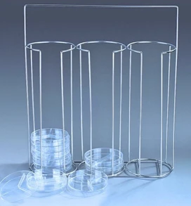 Носитель - штатив для чашек Петри