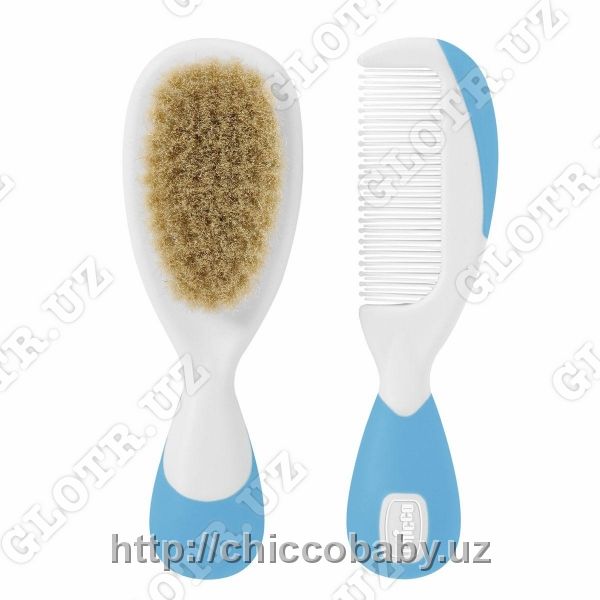 Nabor: Rascheska i shetka naturalnaya