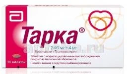 ТАРКА 0,24/0,004 таблетки N28