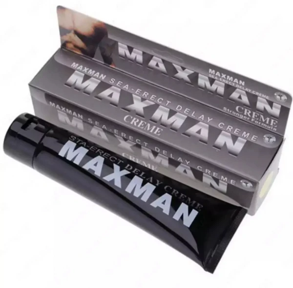 Maxman Delay Creme — формула уверенности и контроля