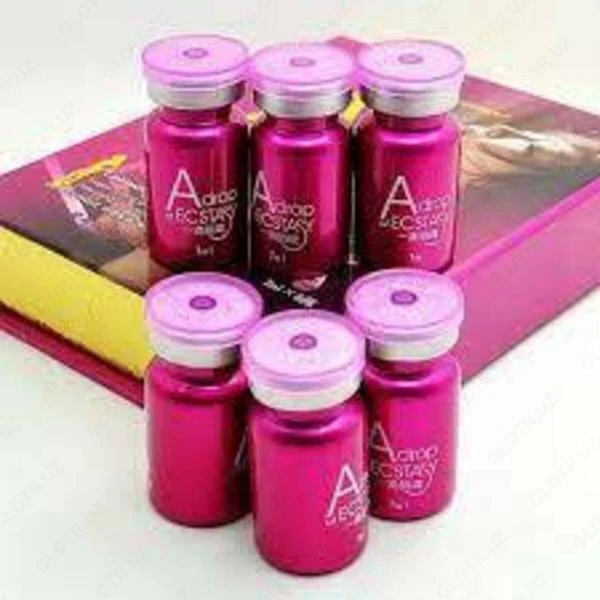 Bir tomchi ekstazi tomchilaridagi ayol patogeni