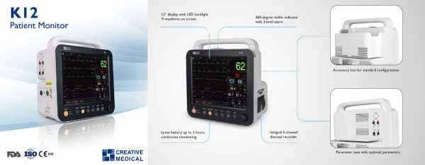 Monitor pasienta CREATIVE K-12 s prinadlejnostyami