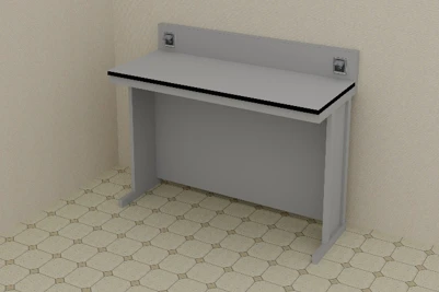 Laboratoriya stoli 1200*650*1050 mm, 2-model