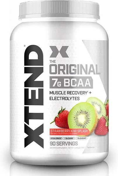 XTEND Original BCAA kukunli qulupnay kivi Splash | Mashqdan keyin shaka