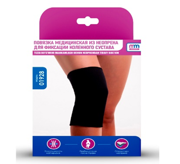 Tizza bo'g'imlarini mahkamlash uchun neopren tibbiy bandaj